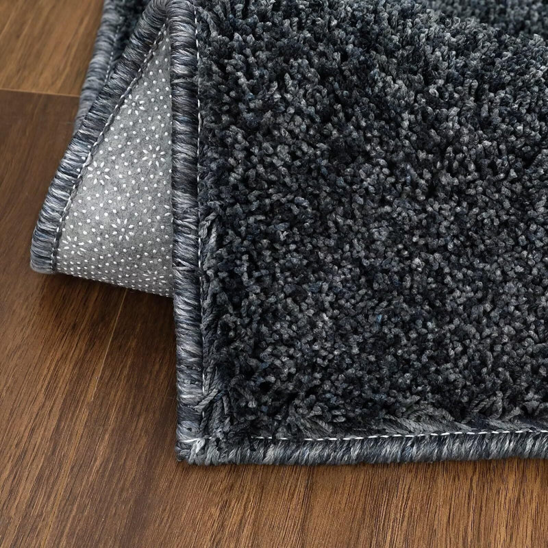 Tapis moelleux moderne, Rectangle 8 pi x 10 pi