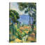 « forest of trees » par paul cezanne, reproduction d’art sur toile-727960843-799105282-799105283