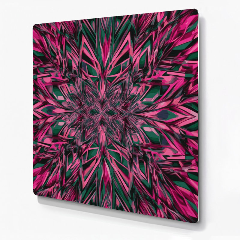 Art mural gris Op Op 38, H 192 po x l 192 po x P 0,05 po