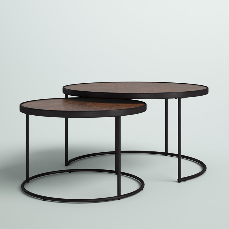 Bensky Nesting Coffee Table, Dark Brown