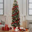 Arbre de Noël artificiel 7,5 pi, lumières DEL bicolores