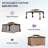 Outdoor Metal Patio Gazebo