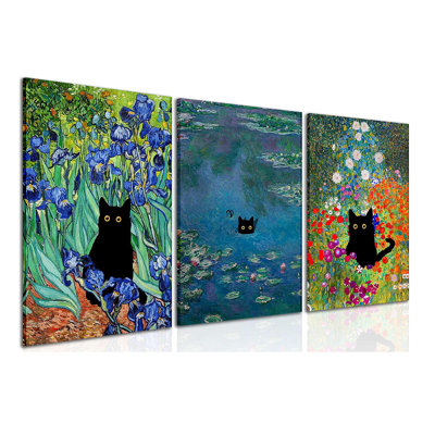 3 Piece Wrapped Canvas Set