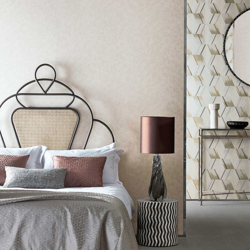 Shagreen Wallpaper, Empire Gray
