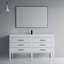 Meuble-lavabo double 61 po avec plateau en résine Alonsa-1366007985-1366008943