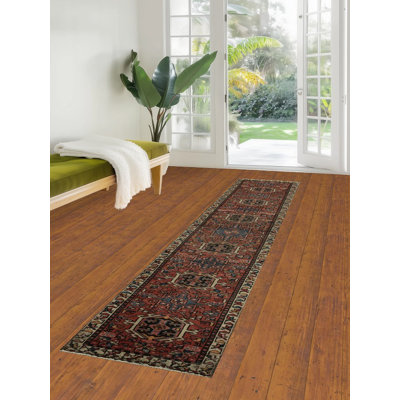 Tapis de couloir rouge Classic Classic Medallion 2x10