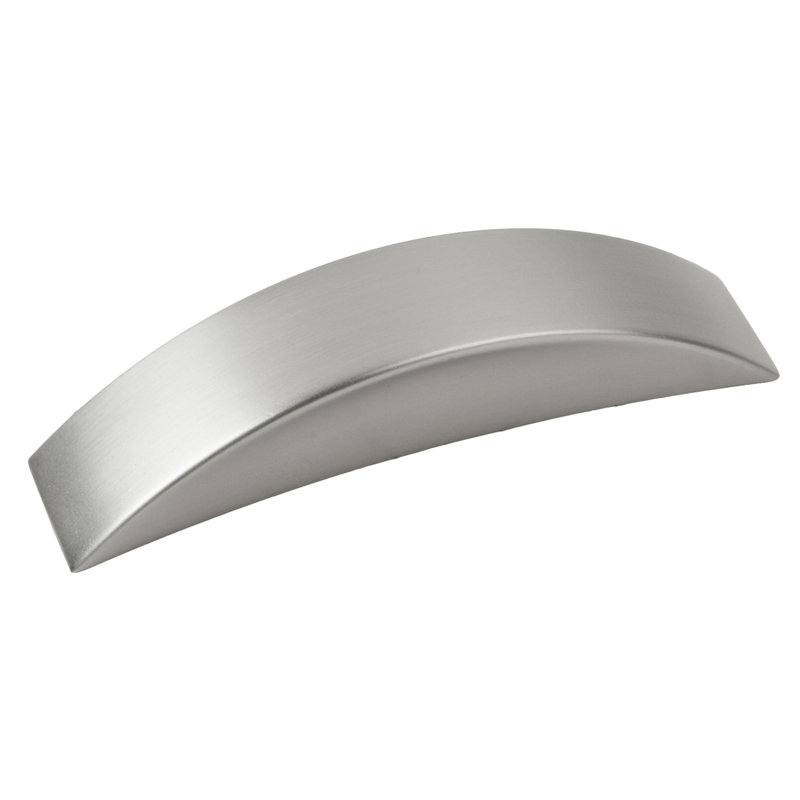 Graham arch handle, 2 1/2", Nickel satiné