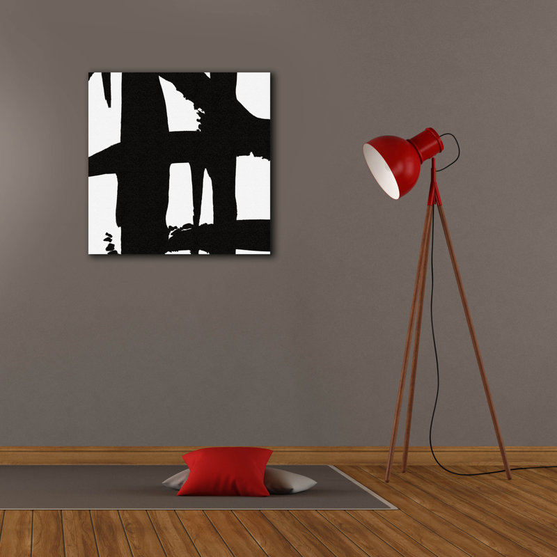 Toile épique «Crossing Paths 1» par Sarah Adams, art épique, 26 po x 26 po