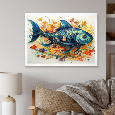 Pêche à la baleine de couleurs III - impression