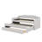 Twin Size Upholstered Daybed With Trundle And Drawers-1205908905