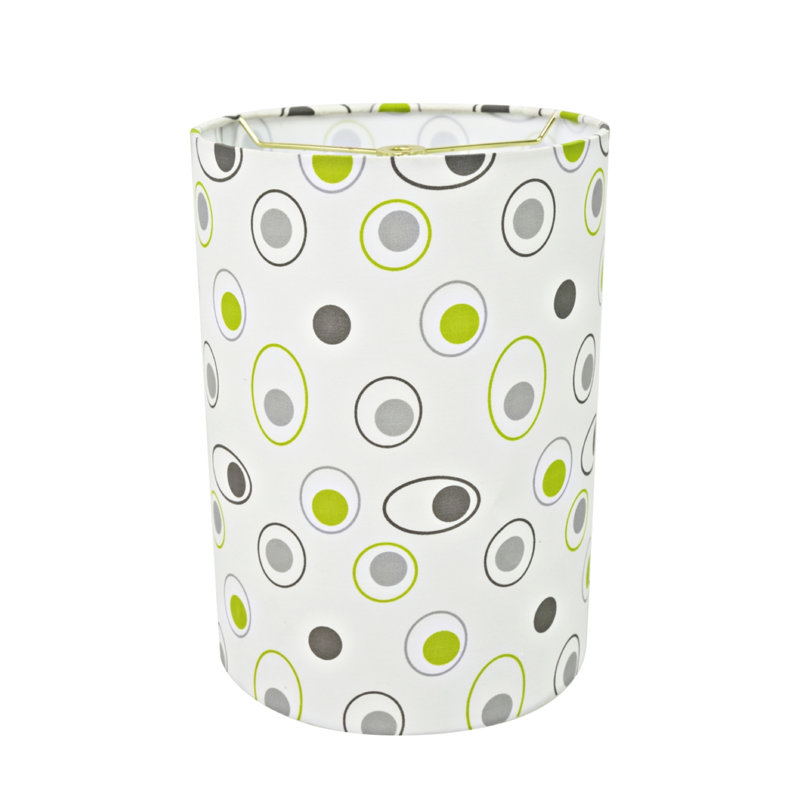 11'' H Faux Silk Fabric Drum Lamp Shade