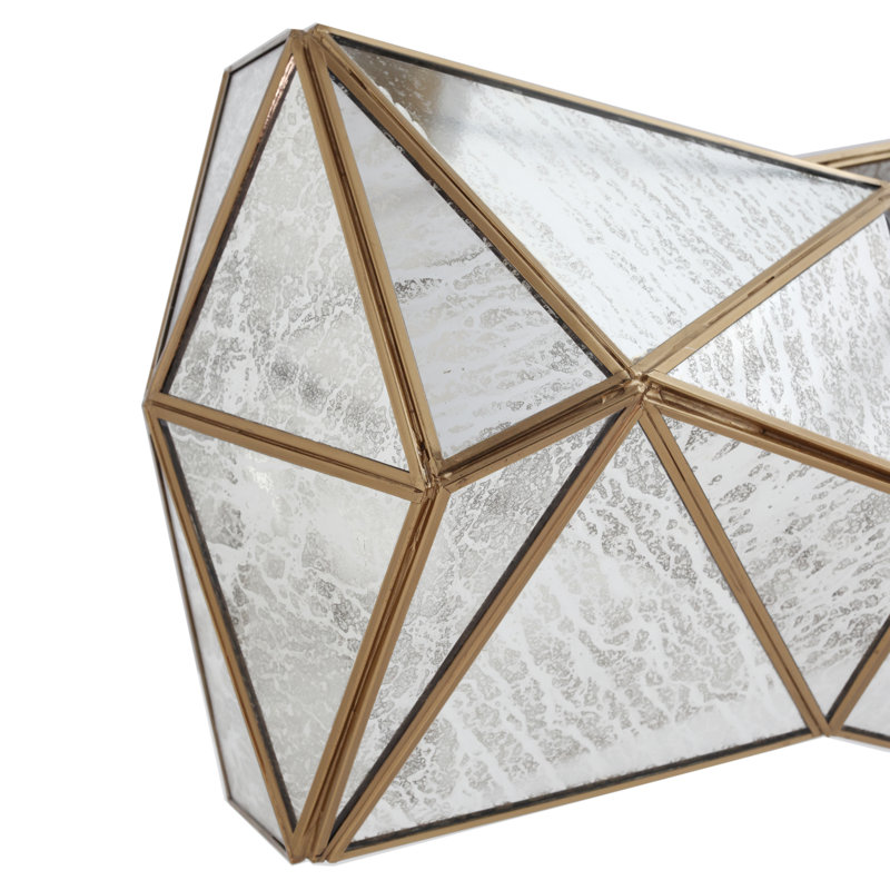 Luminaire pour îlot 6 lumières Metropolitan Geo-Gem