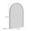 91×61 cm Arched Metal Framed Wall Mirror Bathroom Mirror Overmantle Mirror-1373765630