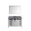 Ensemble de meuble-lavabo avec robinet et robinet de 44 po Miroir-847182231-847182228