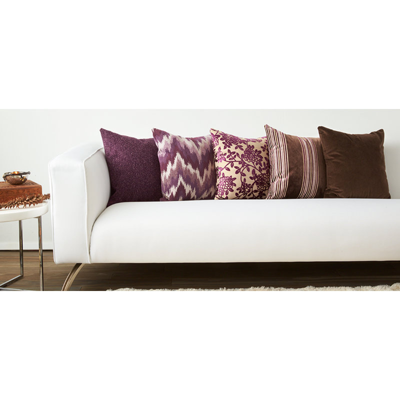 Synthetic Throw Square Pillow Cover & Insert