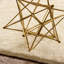 Tapis à poils longs beige / crème Brideau-2140374967