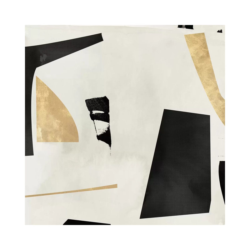 «Listening to Secrets» par Isabelle Z - impression d'art graphique, Toile tendue, H 18 po x l 18 po x 1,5 po, Pas de tapis