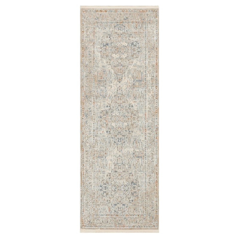 Tapis crème / beige Karastan, Rectangle 2 pi 10 po x 7 pi 10 po
