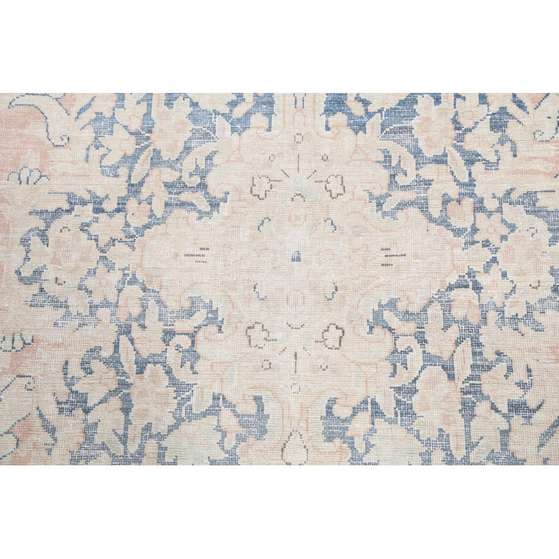 Tapis traditionnel délavé discret 10 x 13
