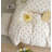 Ensemble de housse de couette en coton à motif floral vert 3 pièces Nayoroom-110909429