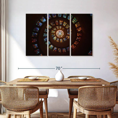Stained Glass Spiral