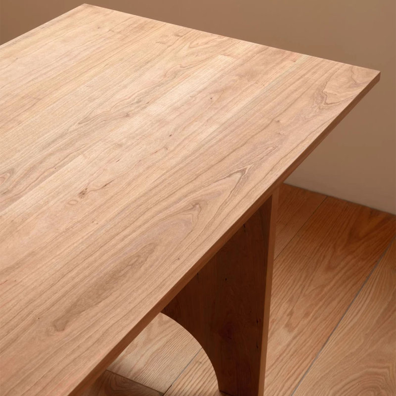 Solid Wood Mid-Century Modern Desk