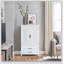 Armoire de rangement blanche 27 po