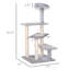 Cat Activity Tower,Revolving Stair Cat Tree