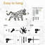 Décoration murale abstraite Bull Warrior-124839176-124839181