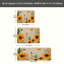 Tapis de cuisine, porche et salle de bain 3 pièces Sunflower Bee