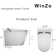 Luxury Smart Bidet Toilet With Heated Seat, Automatic Flush, Led Display, Multiple Wash Modes, Starry Night Light, Electronic Control, Modern Design, High-Tech Bathroom Upgrade