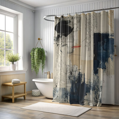 Franzsepp Abstract Shower Curtain