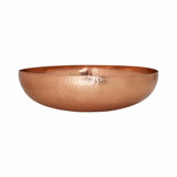 Maestro Copper Circular Vessel Bathroom Sink