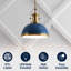 Luminaire suspendu en forme de cloche à 1 lumière Staub-1334258391-1244594590