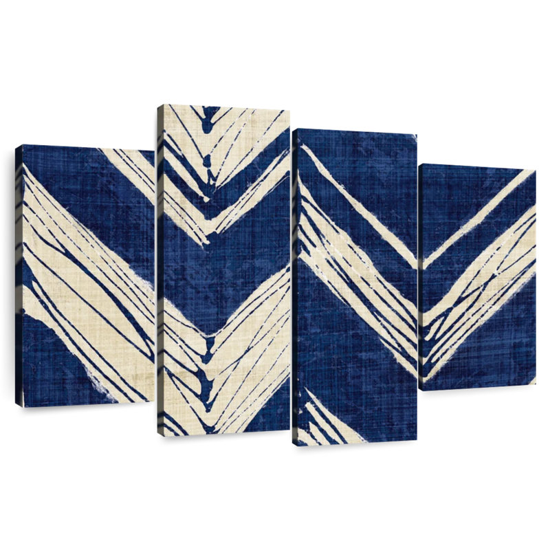 Kerner Indigo Batik II, 22'' H x 36'' W