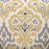 Gray/Yellow/Blue Polyester Blend