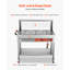 Table chauffante commerciale 9 x 1/3 casseroles
