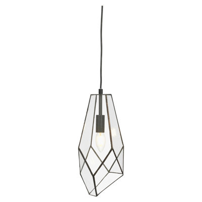 Tooborac 1 - Light Black Geometric Pendant