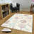 Premium Polyester Area Rug (5.2 x 7.5 ft), 100% Antibacterial, Non-Slip Underside, 0.3 in Pile Height | Machine Washable, 3D Digital Print, Durable Woven Carpet | Ideal for Living Room, Bedroom & Dining Spaces-1544899688
