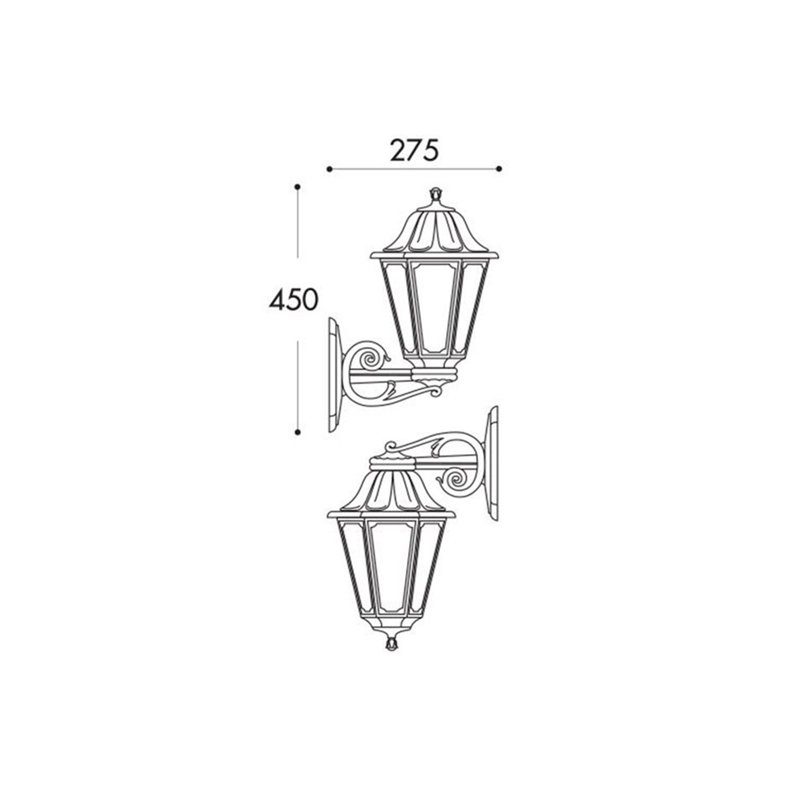 Theroux White Integrated LED Outdoor Wall Lantern