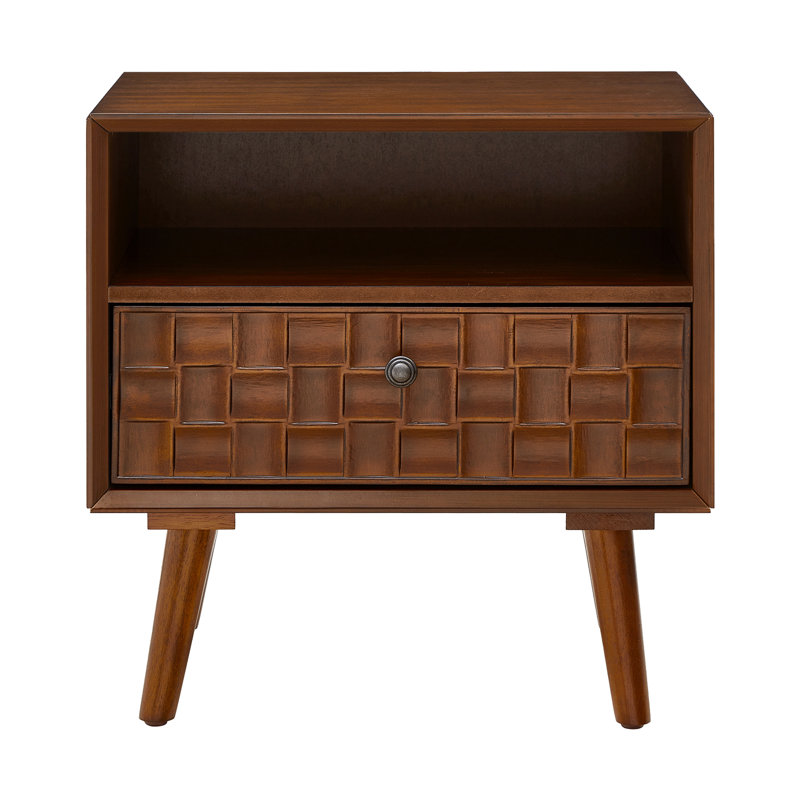 Table de chevet 22 po Mid-Century