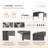 Aluminum Pergola with Canopy-96801092-96801090