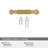 Collet  (96mm) Center-to-Center  Cabinet Pull-111952363-111952376