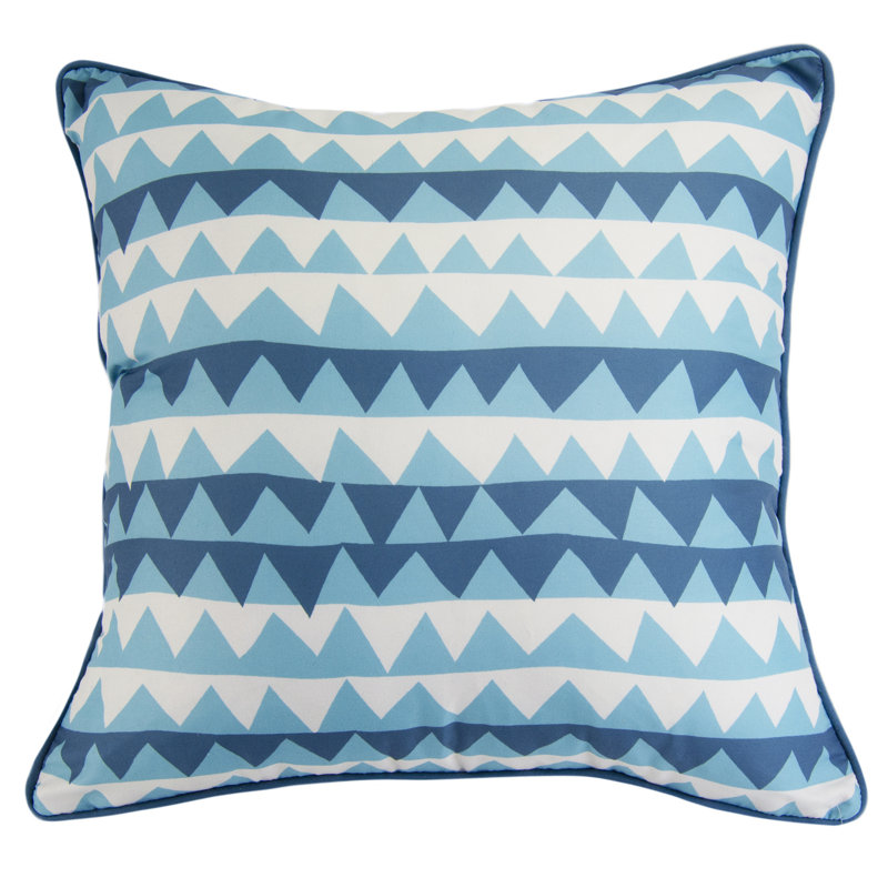 Geometric Reversible Throw Pillow