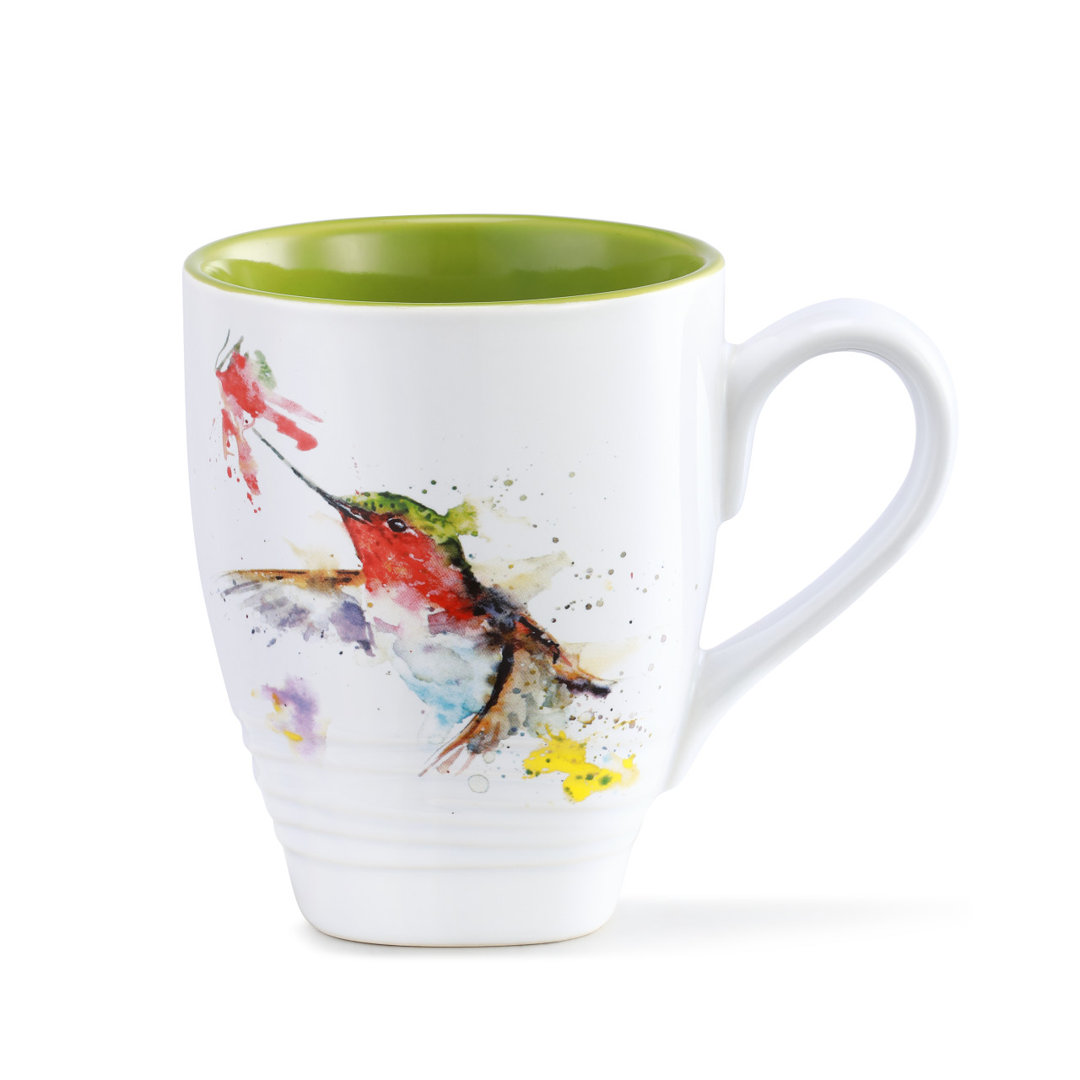 Eucalyptus Stoneware Coffee Mug August Grove®