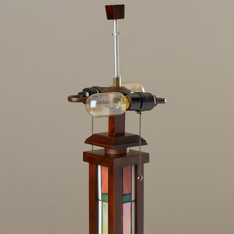 Lampe de table h 25,6" avec abat-jour empire Metcalf