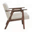 Charming Fabric Upholstered Accent Chair for Stylish Living Spaces-54544411-54544414