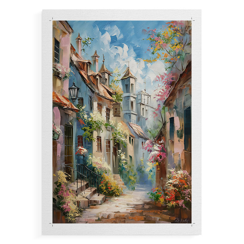 Série LANDSCAPES CCDCLXVII - Impression sur toile seulement - NON-CADRE, 27" H x 18" W
