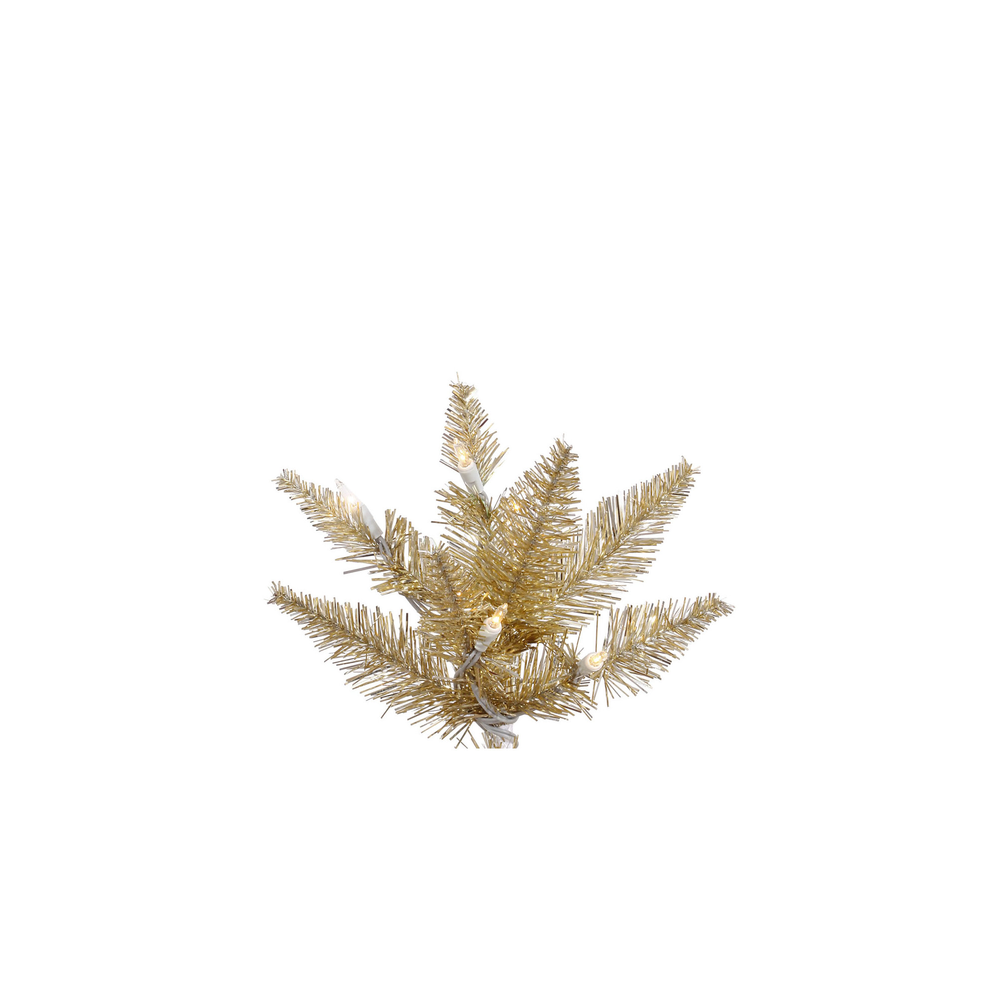 Champagne Fir Artificial Christmas Tree, 7.5'
