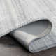 Eljah Handmade Viscose Gray Rug